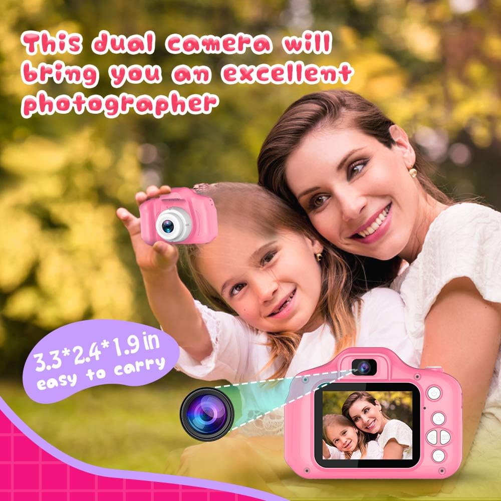 Cámara selfie infantil de video digital HD Seckton