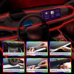 Tira de luces LED para interior de coche, RGB, control por app.