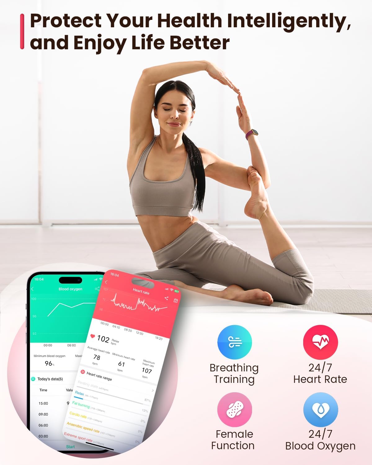 Reloj Inteligente para Mujer.(USADO)