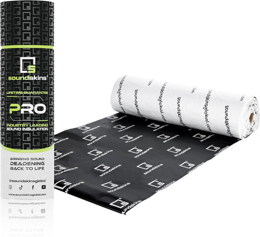 Lamina insonorizante SoundSkins, 11 SQ-FT, amortiguación de Sonido.