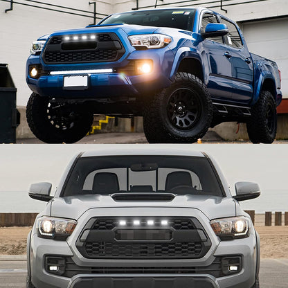 Seven Sparta 4 luces de parrilla LED blancas para Tacoma TRD Pro Grill