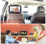 Reproductor de DVD portátil, para reposacabezas de coche, ERAPTA.