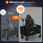 Carro Plegable Multiusos Con Ruedas Resistente Originsure