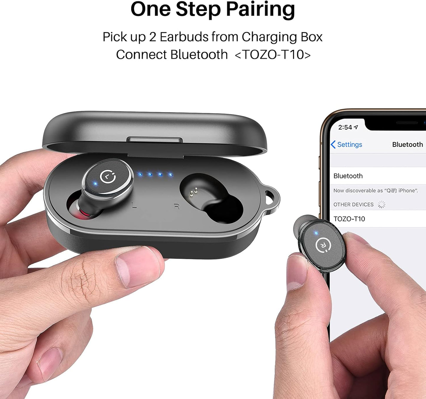TOZO T10 - Auriculares inalámbricos Bluetooth