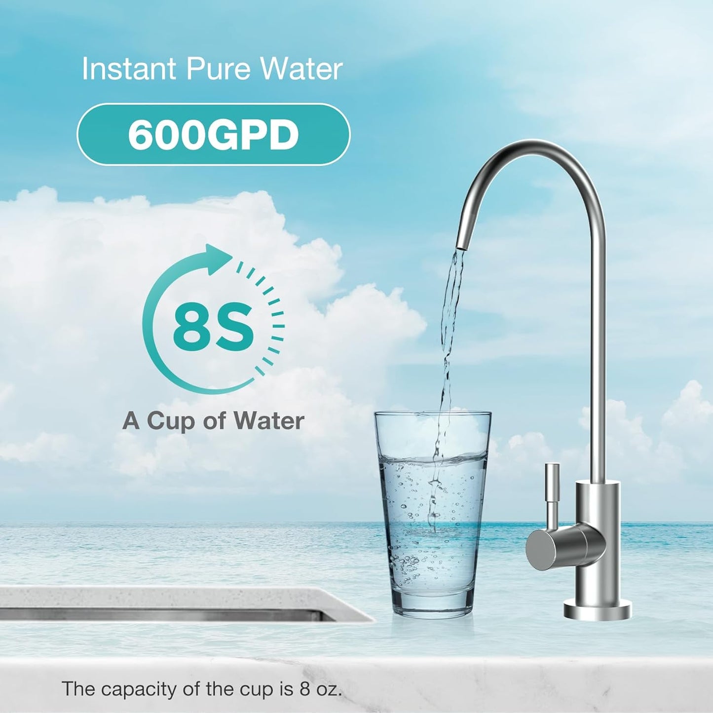 SimPure, Sistema dispensador de agua con filtro de ósmosis inversa.