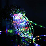 Guirnalda de luces LED de 360 LED, interiores y exteriores, 15.2m aprox.