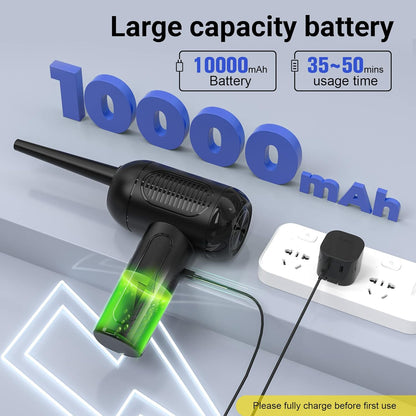 MTRACE Plumero de aire comprimido - Soplador de aire eléctrico inalámbrico.