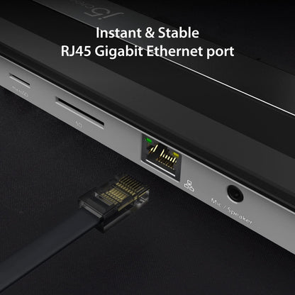 J5create Estación de acoplamiento USB-C 4K HDMI,para MacBook y Windows USB-C.