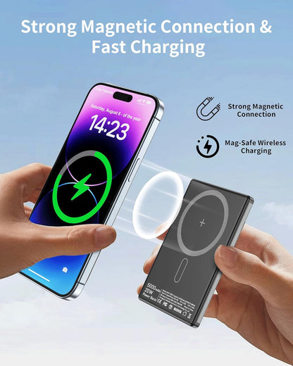 Cargador bateria portátil inalámbrico powerbank 5000 mAh