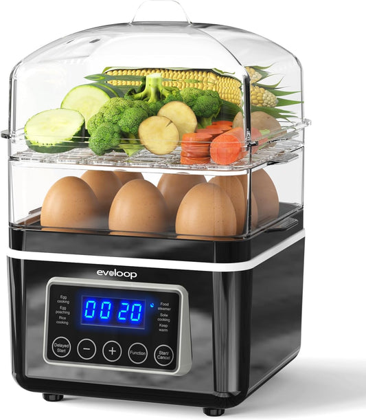 Vaporizador digital eléctrico de  alimentos para cocinar. EVOLOOP