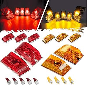 Luces Techo Cabina Partsam LED Hummer H2 03-09 Marcadores T10 DETALLE
