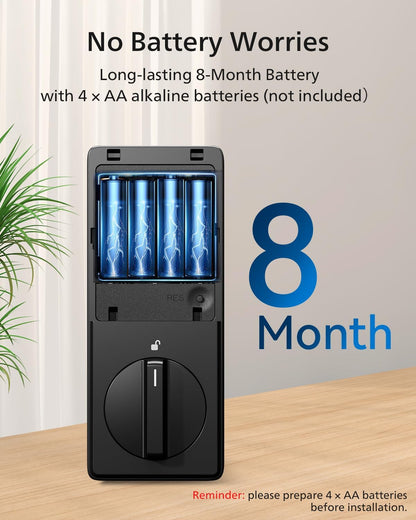 Cerradura inteligente WiFi Philips, desbloqueo automático App y huella.