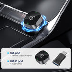 Adaptador inalámbrico Carplay y Android Auto 2025