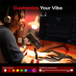Micrófono MAONO PD100W USB Inalámbrico RGB