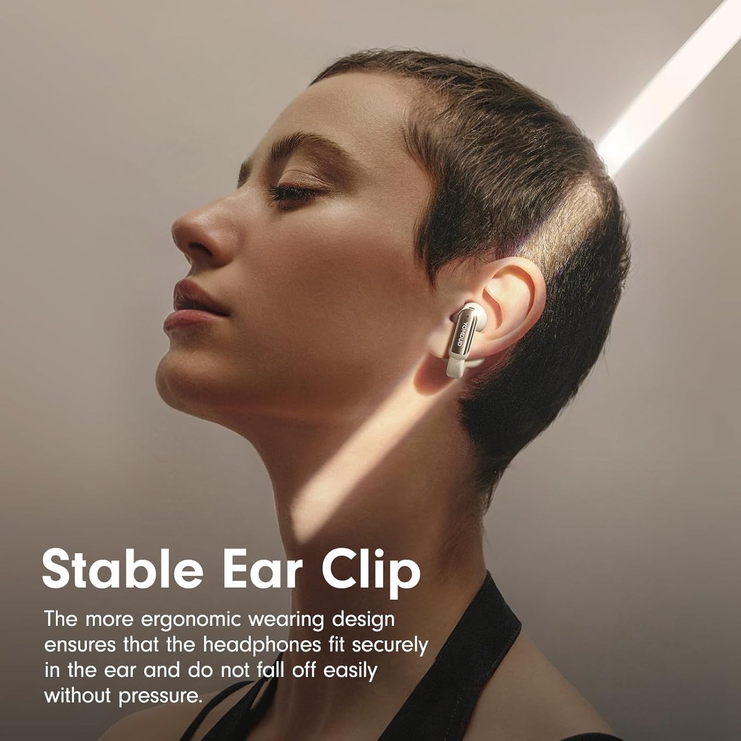 Auriculares ultra abiertos Bluetooth 5.4 con clip ligero (USADO)