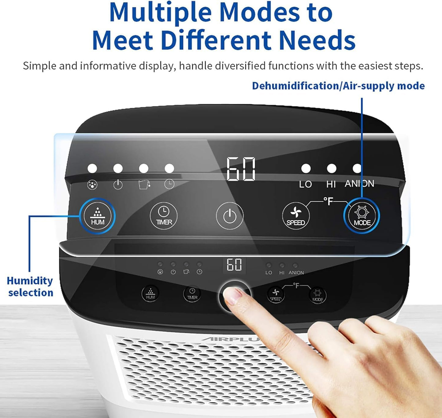 Deshumidificadores portátiles AIRPLUS