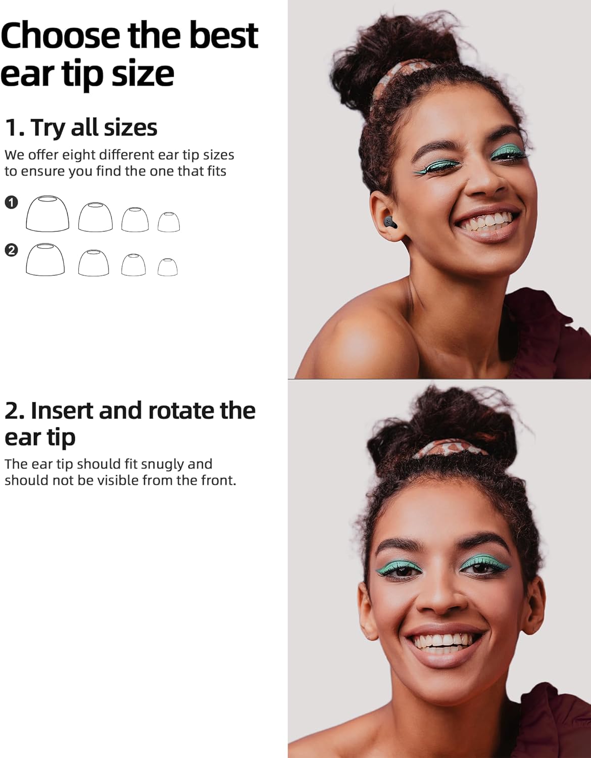 Tapones para los oídos, 0.1 oz, ultracómodos, reducción de ruido.