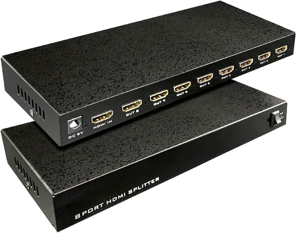Divisor HDMI de 1 x 8 de Anlink-1 en 8 salidas, alta calidad Ultra HD 4K
