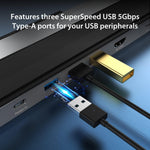 J5create Estación de acoplamiento USB-C 4K HDMI,para MacBook y Windows USB-C.
