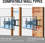 Soporte de pared, televisores de 32 a 65", Mounting Dream, brazo dual.