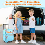 Mochila con ruedas 2 en 1, para niños, capacidad para Toniebox.