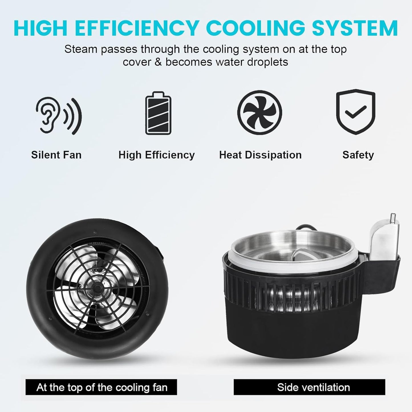 DC HOUSE, Destilador de agua, acero inoxidable, 1GAL. (USADO)