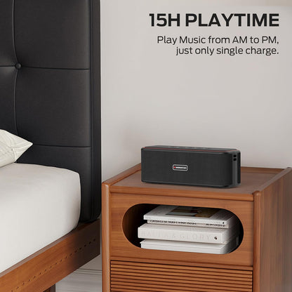 Monster Shock Plus - Altavoz Bluetooth con Sonido Estéreo.