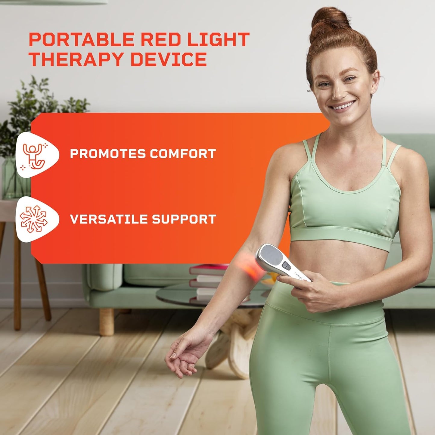 LifePro Dispositivo de terapia de luz roja portátil para cuerpo.