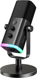 Micrófono Fifine AM8 dinámico XLR/USB para podcasts (USADO)