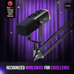 Micrófono FIFINE AM8T USB XLR RGB Con Brazo