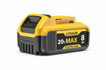 Batería de repuesto Yayetur, compatible con Dewalt, 20V Max 8000 mAh