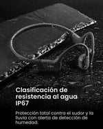 Auriculares deportivos Shokz S803, Bluetooth de conducción ósea