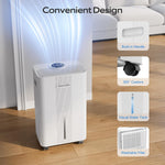 Deshumidificador Glowells 21 Pintas con Manguera