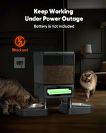 Alimentador Automático para Mascotas con Wi - Fi 5G, Oneisall.