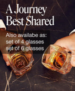 Juego de vasos bourbon de 4 pulgadas, pesado congelable, 8 onzas Unique Everest