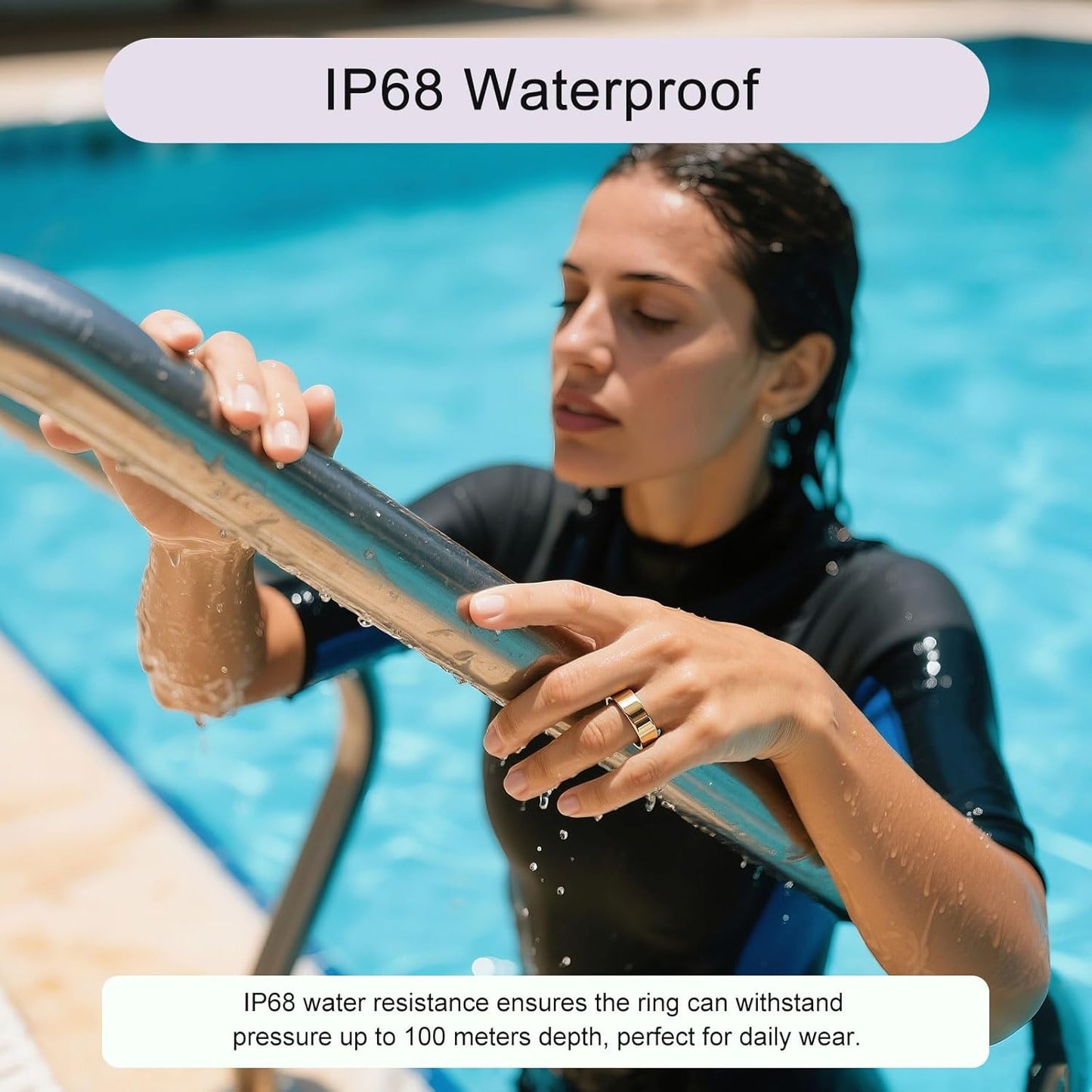 POBOVi - Anillo inteligente para mujeres y hombres.