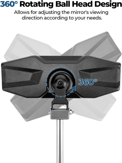 Espejo Retrovisor KEMIMOTO Universal Panorámico