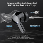 Besnoow - Auriculares Inalámbricos Bluetooth 5.3 40 Hrs