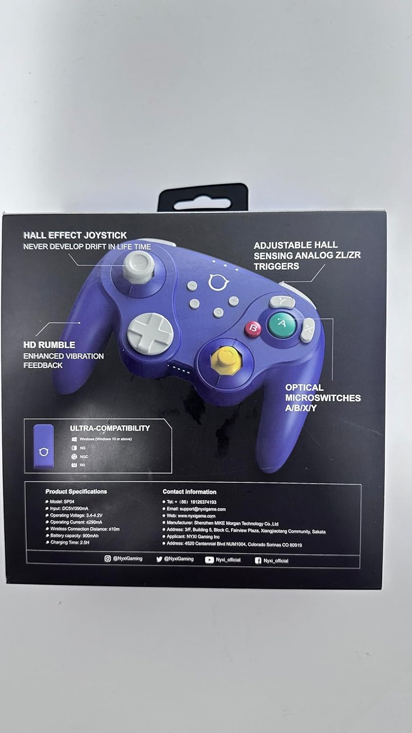 Mandos Switch Inalambricos con Joysticks NYXI Warrior Bluetooth