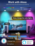 Downlights LED de 6 pulgadas, 16 W, color RGB, blanco cálido (DETALLE)