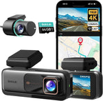 Dashcam para Auto Delantera y Trasera, BOTSLAB 4K+2K, (SIN CAJA).