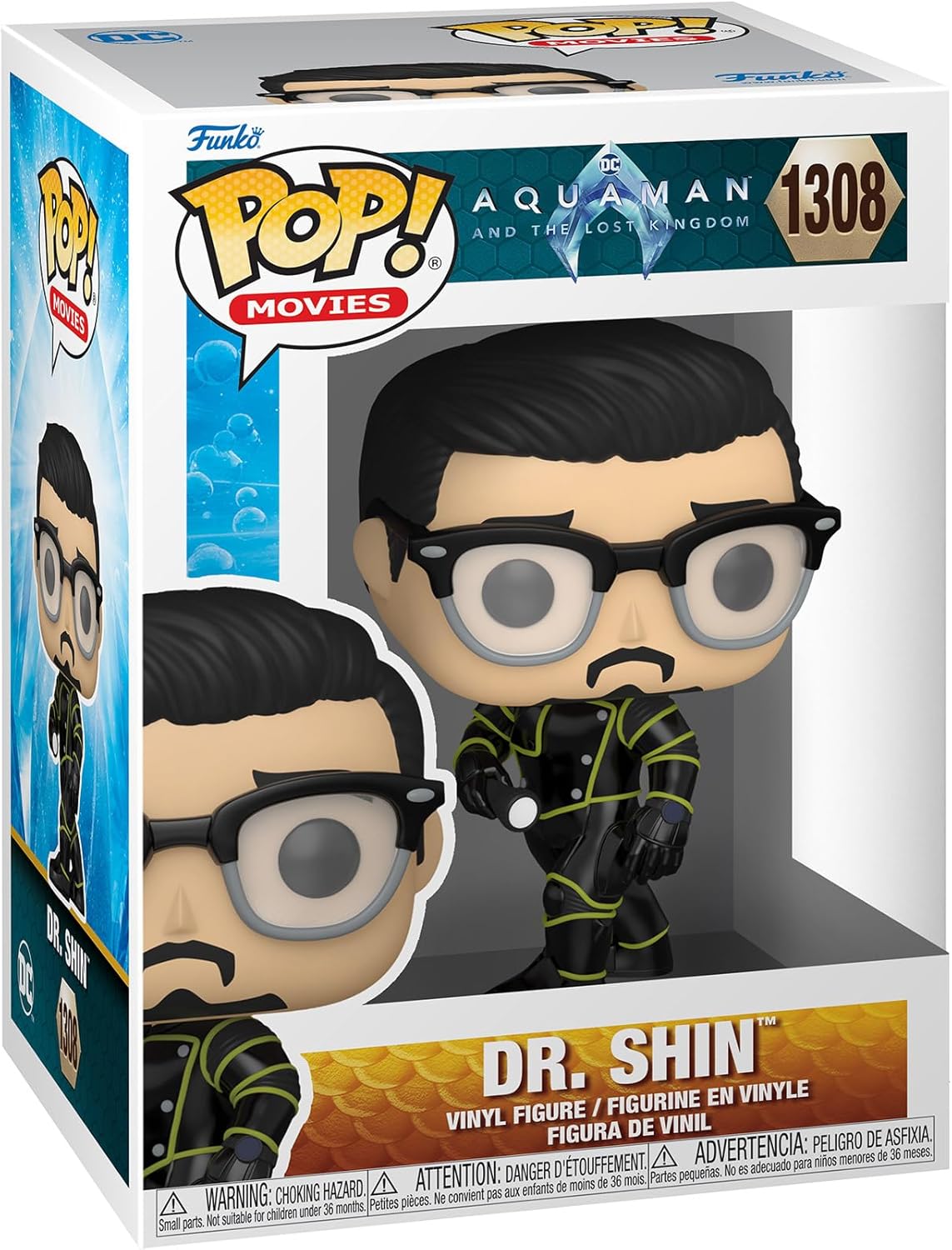 Funko Pop! : Dc Aquaman Y El Reino Perdido, Dr Shin. 1308.
