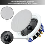 Altavoces empotrables para techo o pared, Herdio HSC-818, de 6.5".