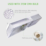 Lámpara Cultivo VIVOSUN CMH 315W Full Spectrum 120/240V Sin Foco
