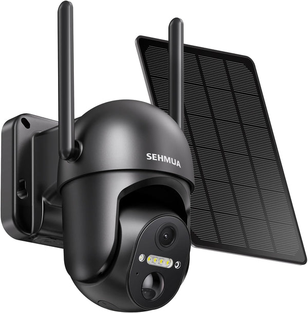 Cámaras de Seguridad solares inalámbricas para Exterior.