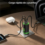 Estación de carga rápida GaN de 65 W Mfish EM2