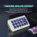 Teclado personalizable, para Apps, modos de juego, Ajazz-Nacode.