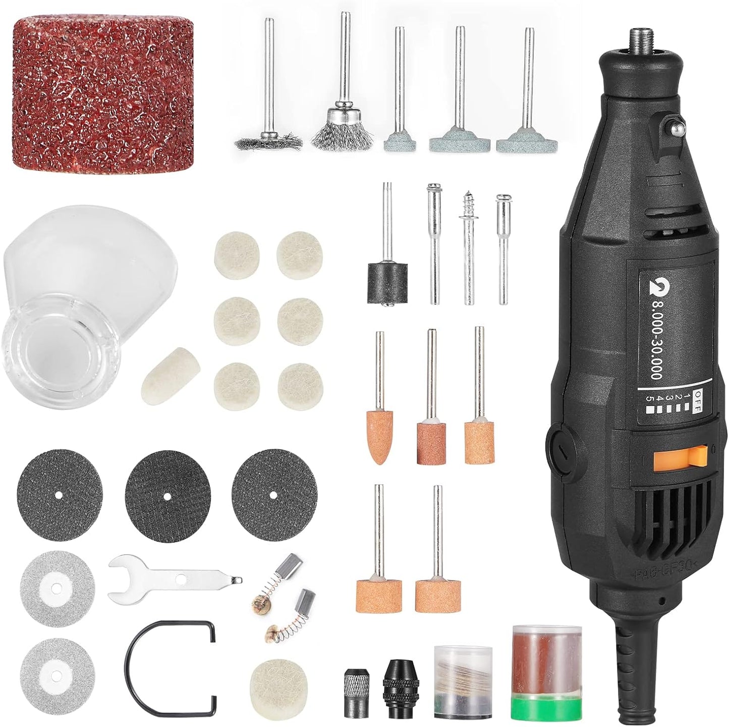 Mini taladrado, para corte, lijado, pulido y grabado, DIY.