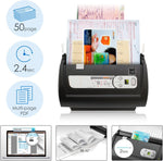 Escáner de documentos con alimentador automático, Plustek PS186.