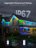 Luces permanentes para exteriores, IP67 impermeable, GOVEE.